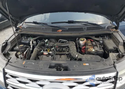 2018 Ford Explorer Xlt из США, поврежденный, VIN 1FM5K7DH9JGC68316